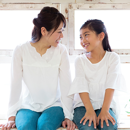 親子で同日に施術を受けることも可能