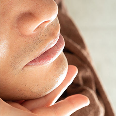 みや肌荒れの心配がない脱毛機を使用